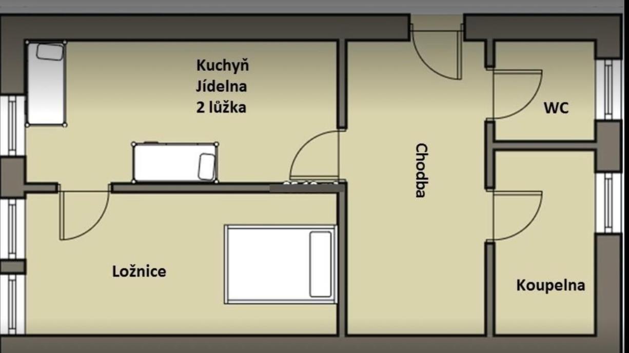 Apartman Aneta Nove Mesto Na Morave Kültér fotó